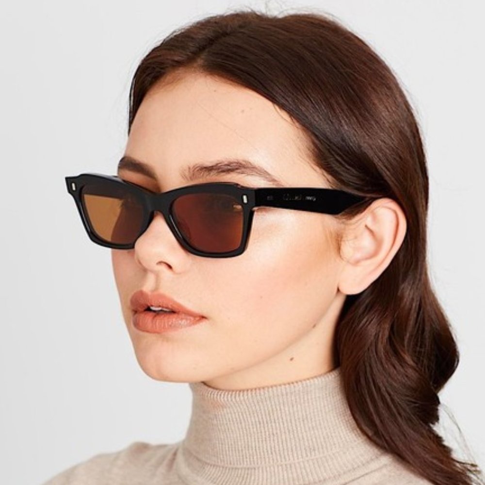 Céline Cl40058 - 01e Black Cat eye Sunglasses